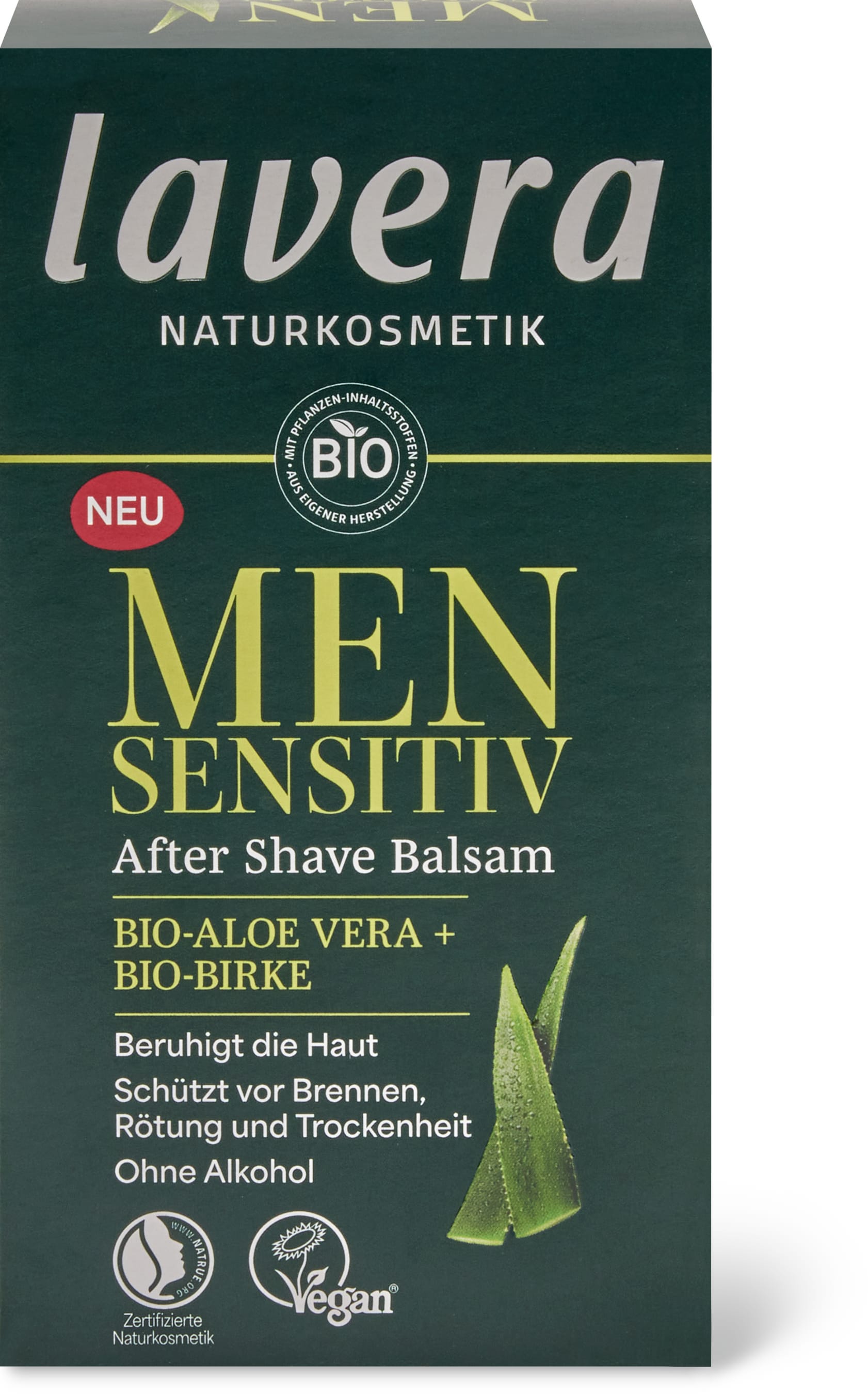 After Shave Balsam Aloe Vera & Birke , vegan